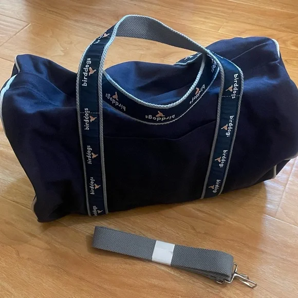 BIRDDOGS Navy blue duffel bag - Picture 1 of 6
